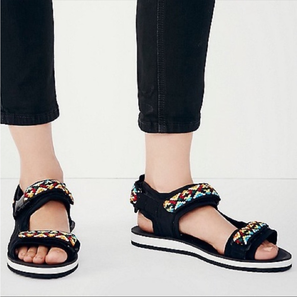 Jeffrey Campbell Free People Boundary Falls Sandals